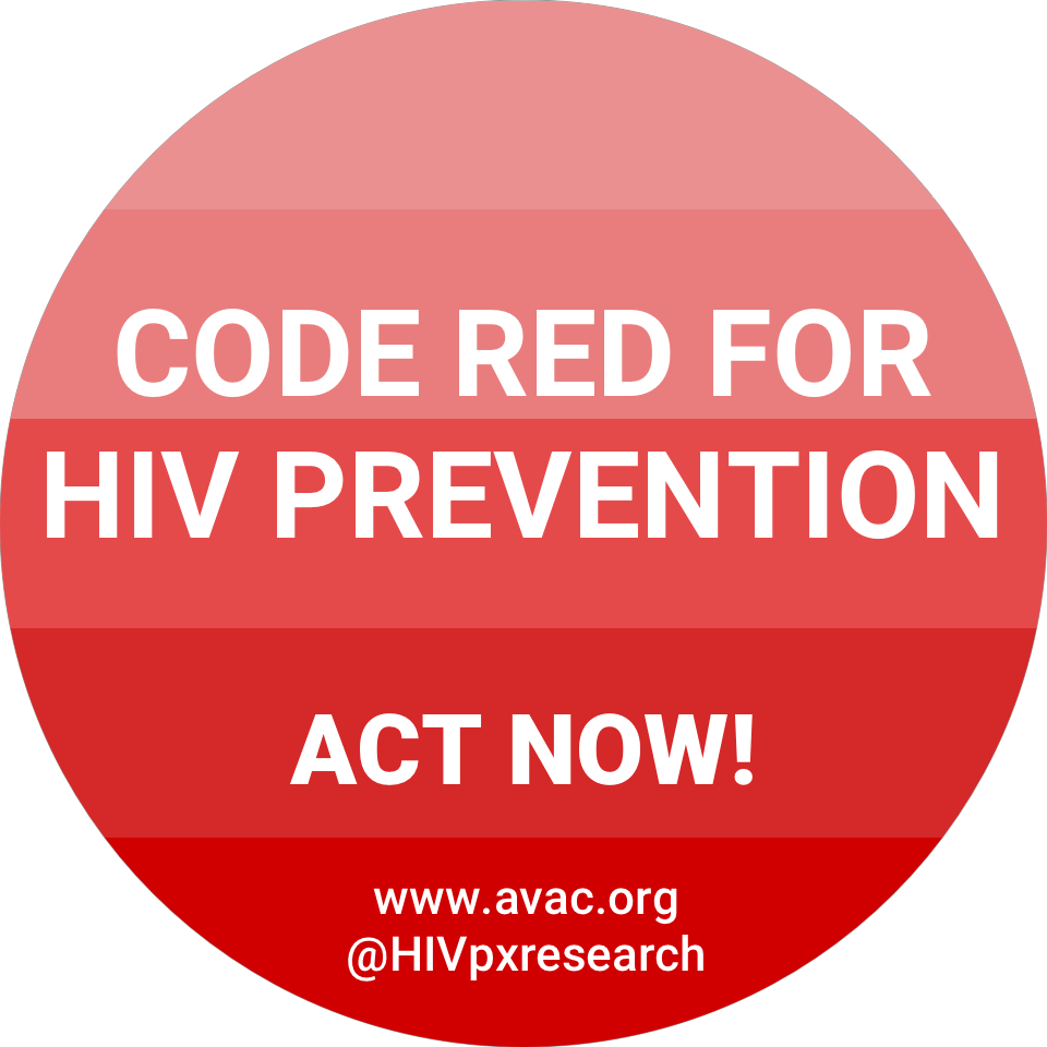 code red for HIV prevention sticker image