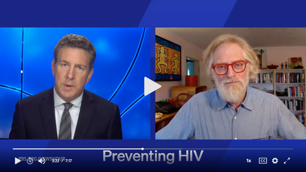 PBS NewsHour segment on HIV prevention