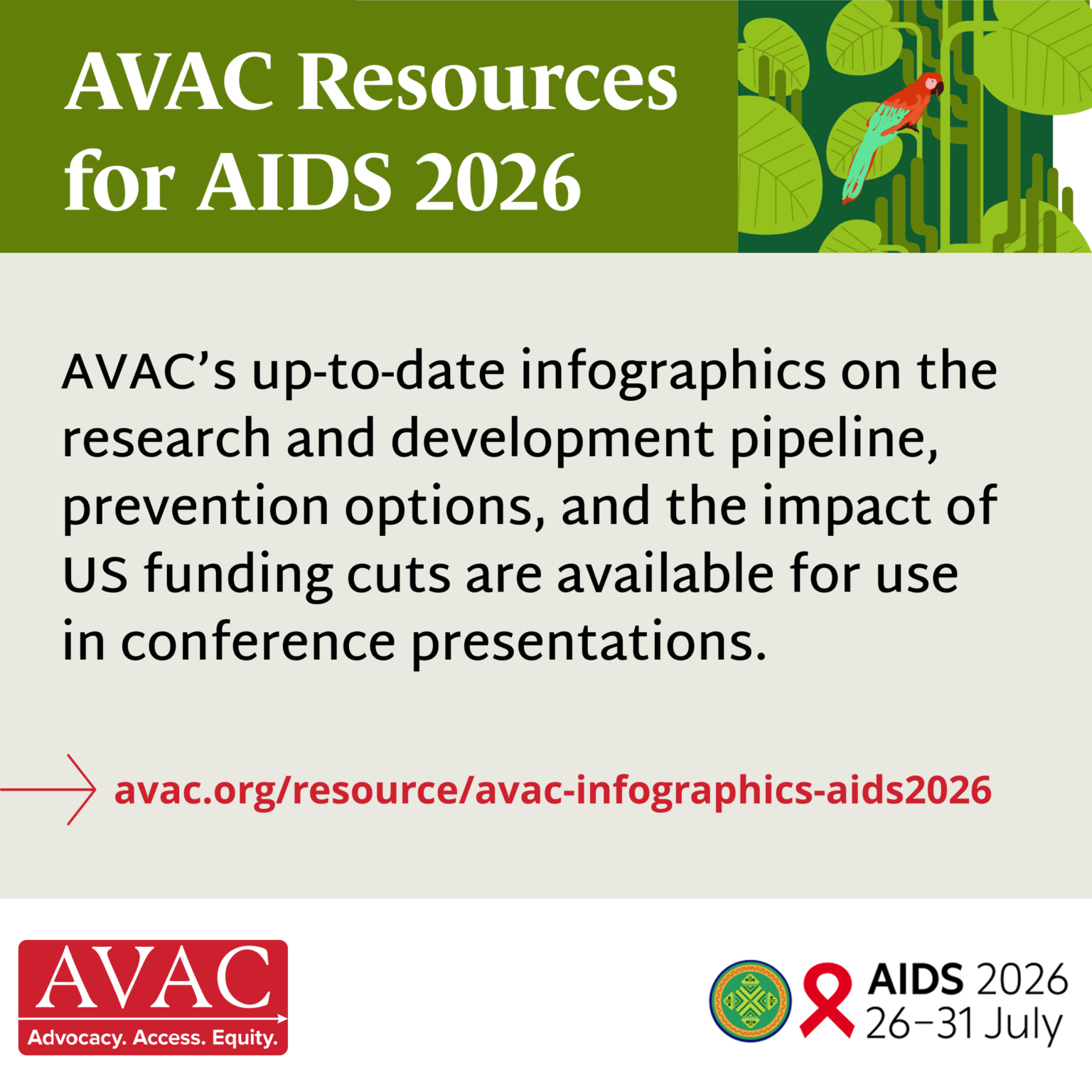 AIDS 2026, the 26th International AIDS Conference - AVAC